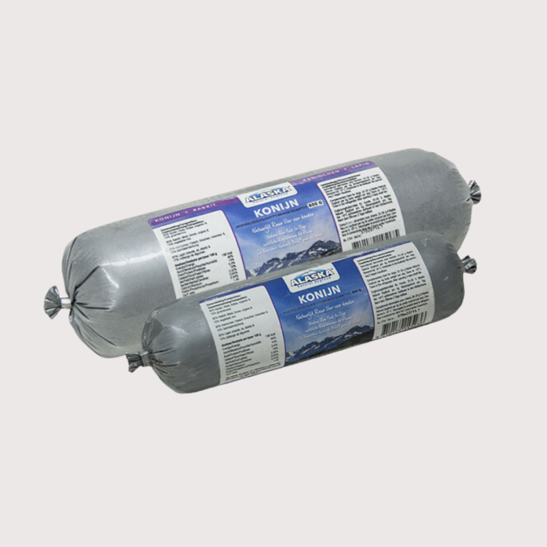 Alaska Dog 急凍生肉狗糧|兔