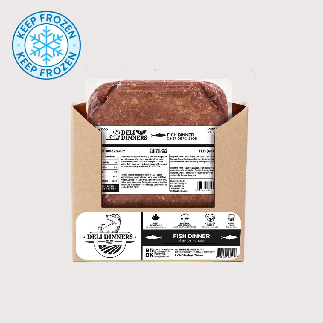 RDBK DELI DINNERS 急凍生肉狗糧|Fish 魚