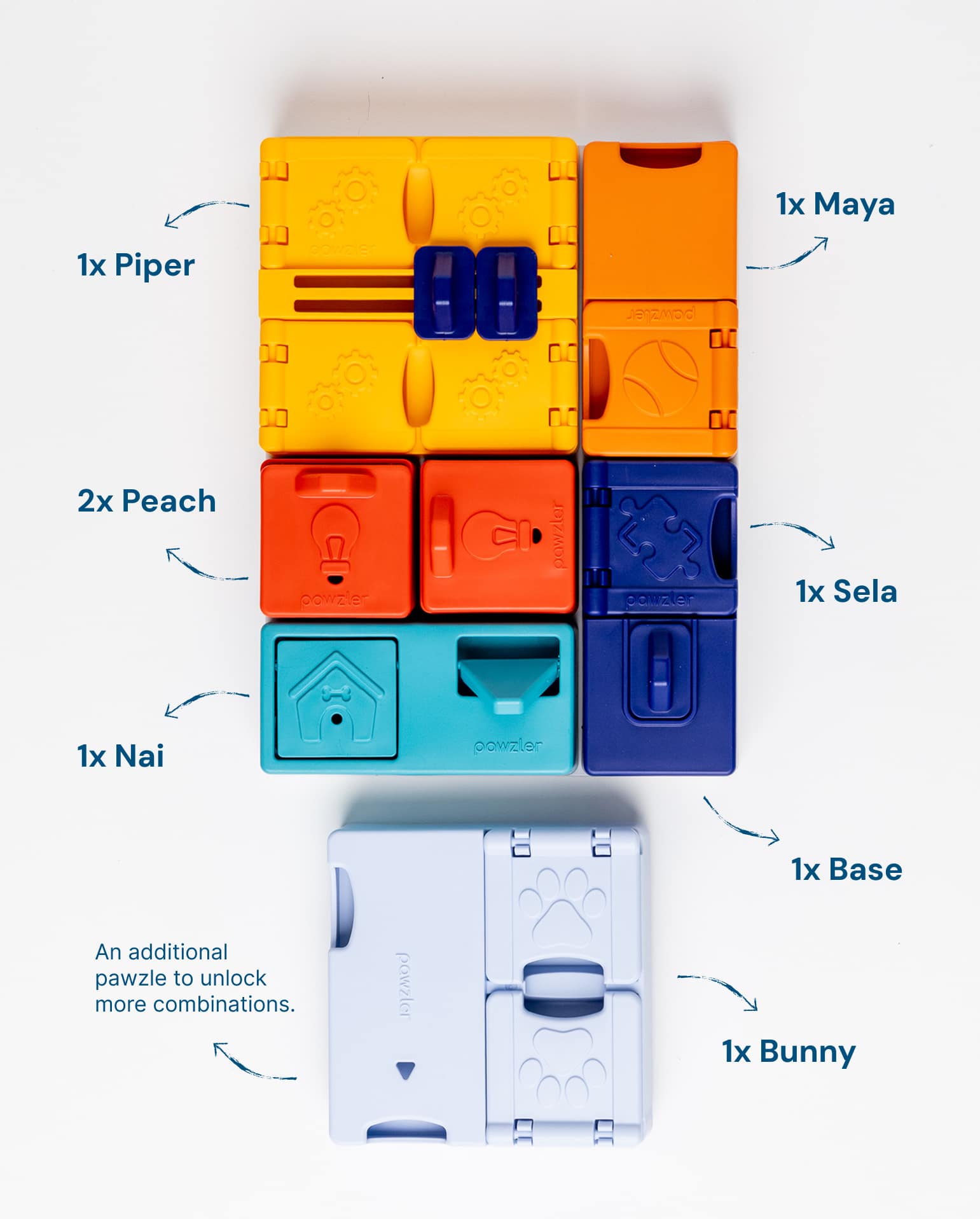 Pawzler MINI Genius Set|Level 3