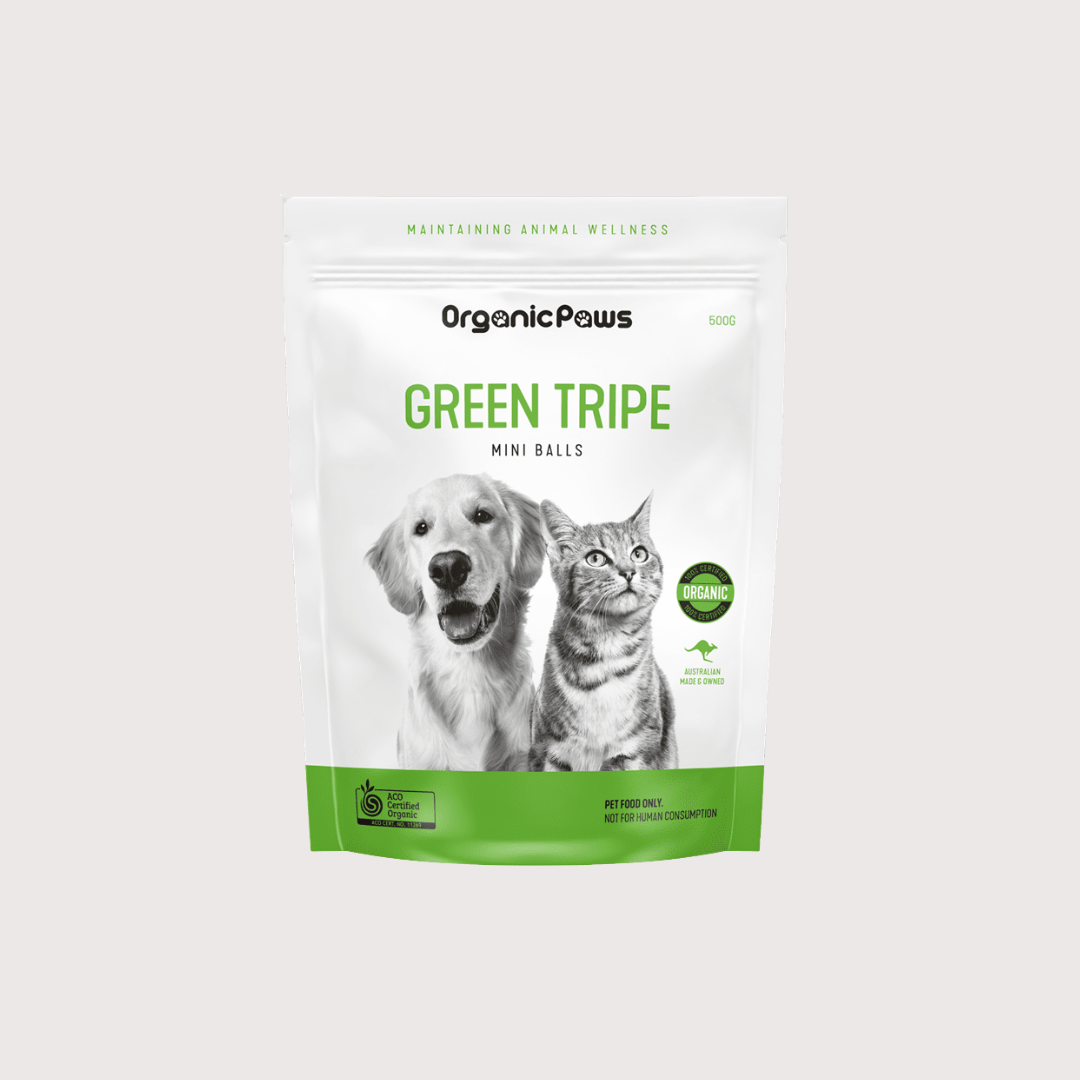 Green Tripe Mini Balls 急凍草胃迷你波波