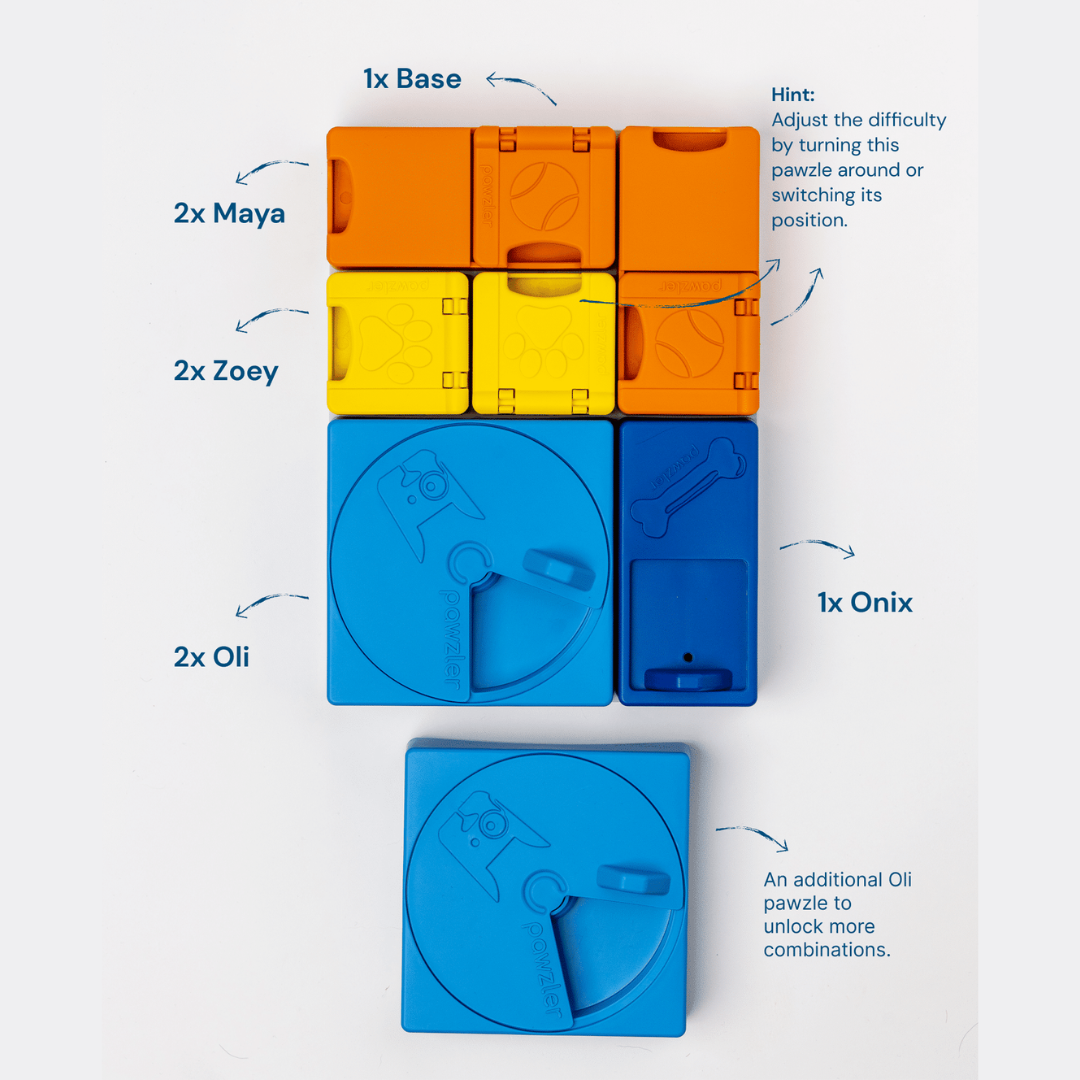 Pawzler MINI Rainbow Set|Level 2
