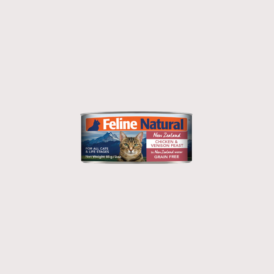F9 Feline Natural 雞肉 & 鹿肉主食罐｜貓用