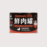 汪喵星球 貓咪 FANTASTIC 98% 鮮肉無膠主食罐｜ 低敏鴨肉餐