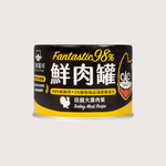 汪喵星球 貓咪 FANTASTIC 98% 鮮肉無膠主食罐｜田園火雞餐