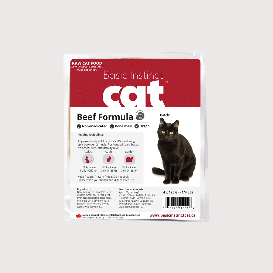 RDBK BASIC INSTINCT 急凍生肉貓糧|Beef 牛