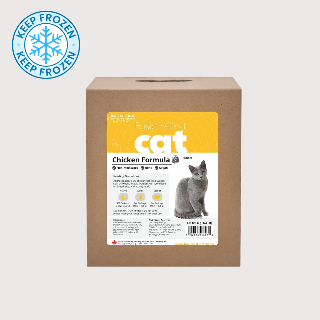RDBK BASIC INSTINCT 急凍生肉貓糧|Chicken 雞