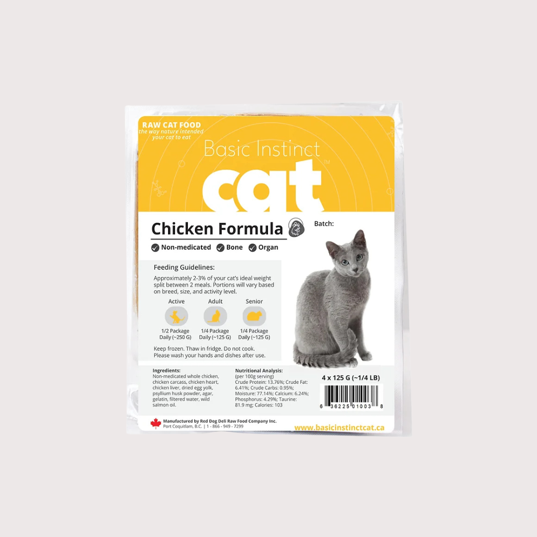 RDBK BASIC INSTINCT 急凍生肉貓糧|Chicken 雞
