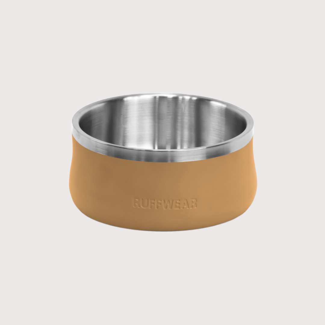 Ruffwear Basecamp™ Dog Bowl 營地碗｜CATTAIL TAN 香蒲棕