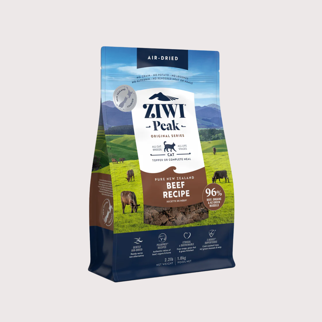 ZiwiPeak 風乾生肉貓糧｜牛肉配方