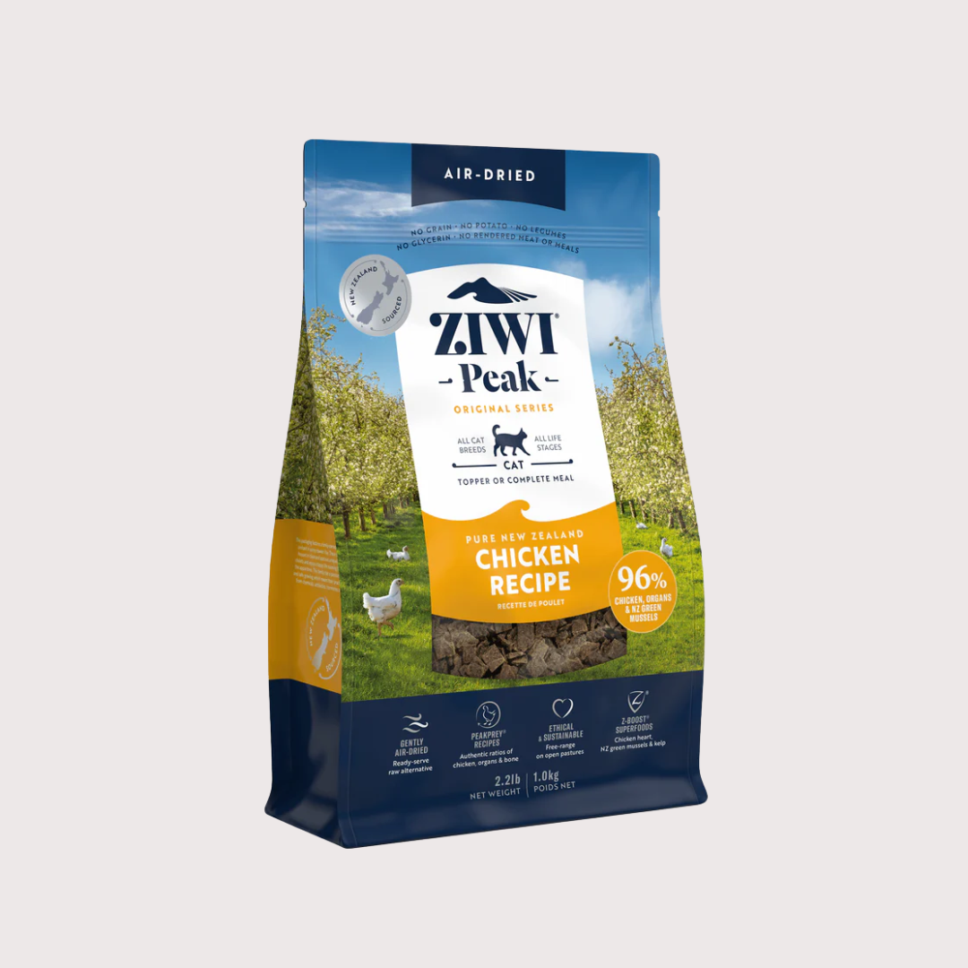 ZiwiPeak 風乾生肉貓糧｜雞肉配方