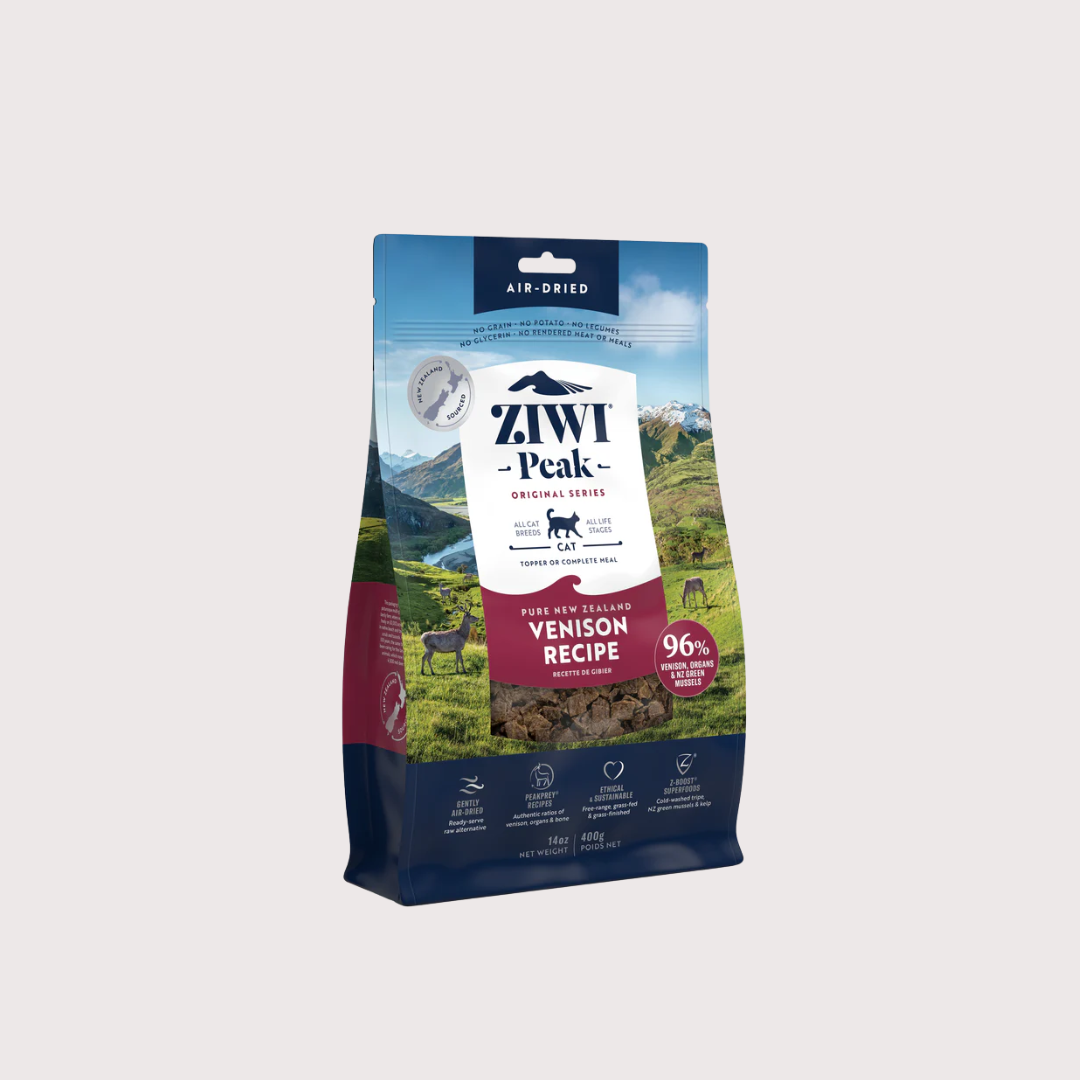 ZiwiPeak 風乾生肉貓糧｜鹿肉配方
