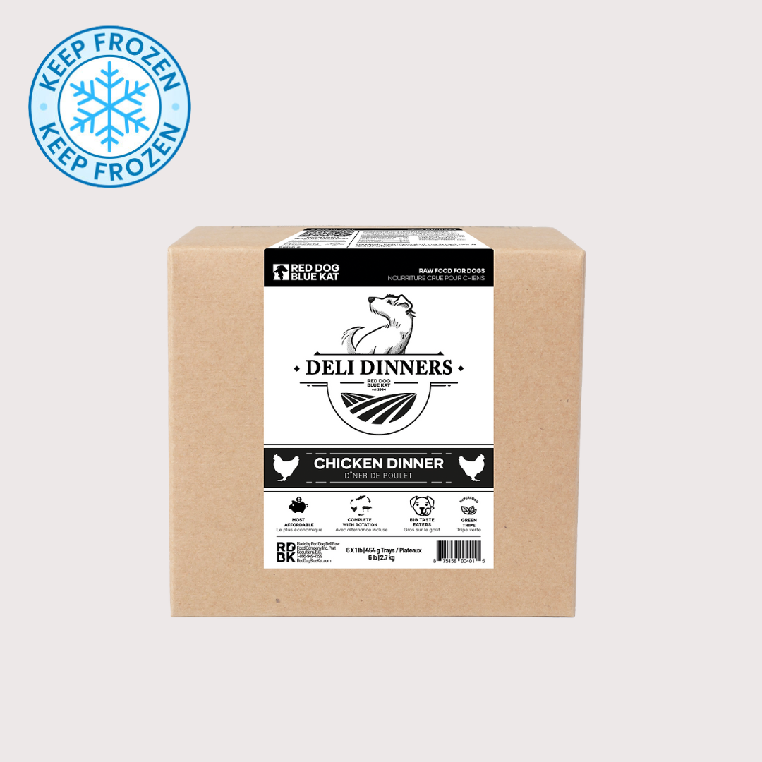 RDBK DELI DINNERS 急凍生肉狗糧|Chicken 雞