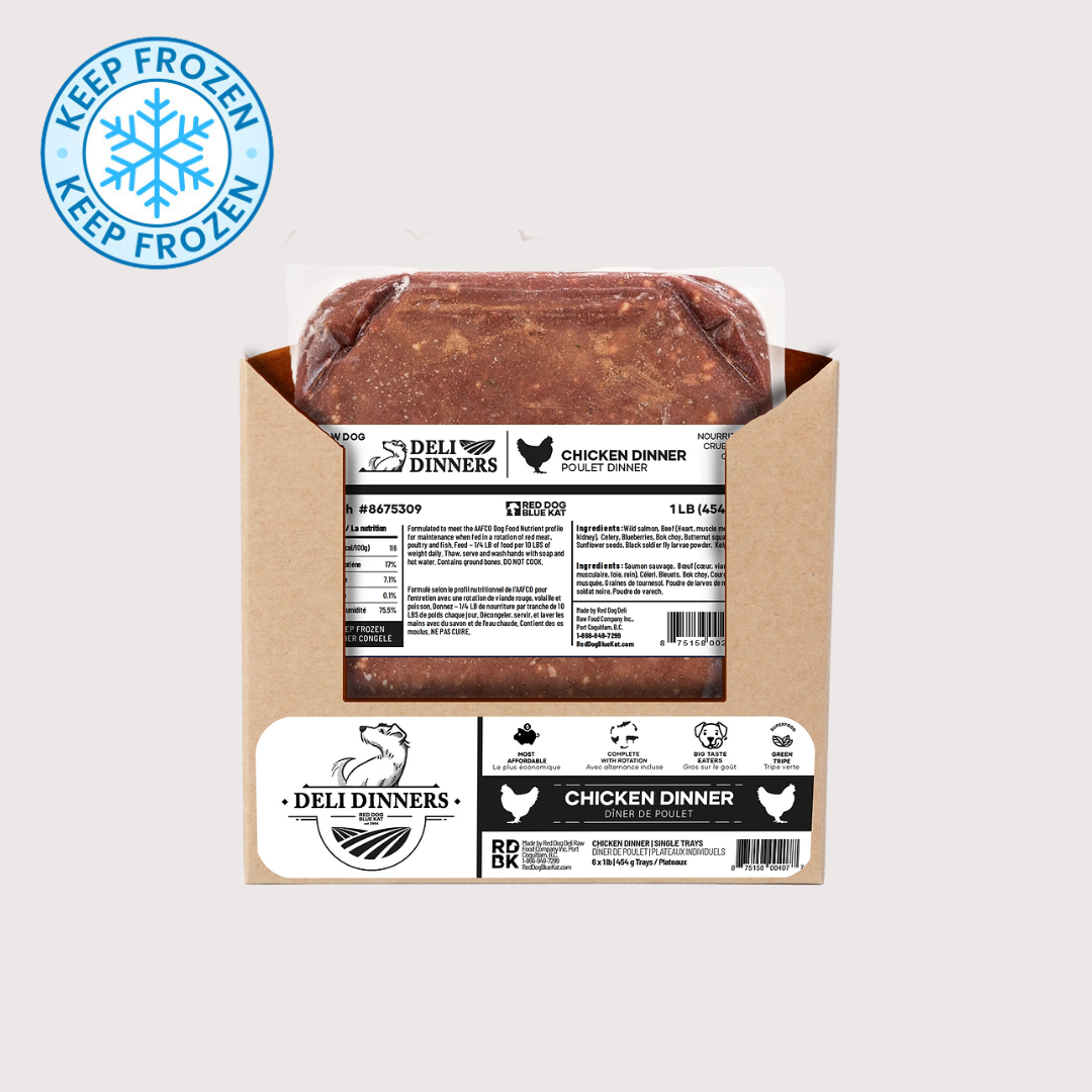 RDBK DELI DINNERS 急凍生肉狗糧|Chicken 雞