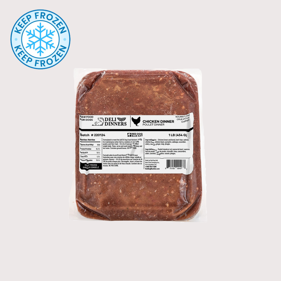 RDBK DELI DINNERS 急凍生肉狗糧|Chicken 雞
