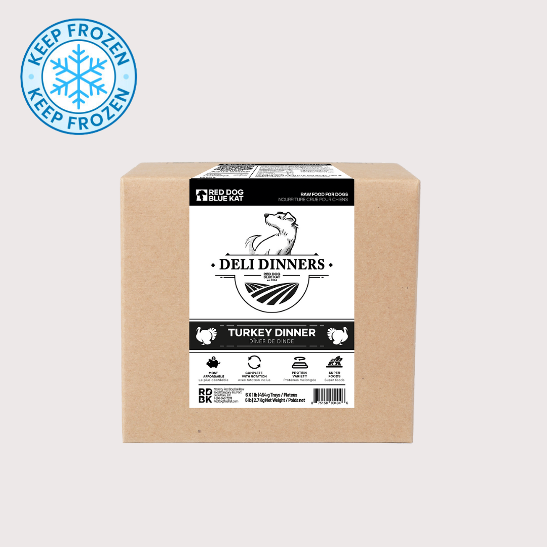 RDBK DELI DINNERS 急凍生肉狗糧|Turkey 火雞