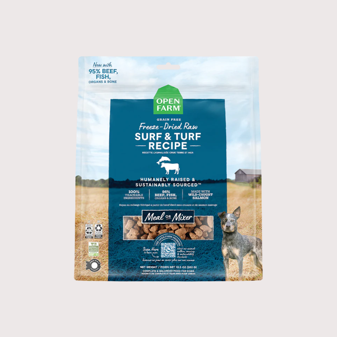 Open Farm 凍乾脫水生肉狗糧|海洋大餐配方