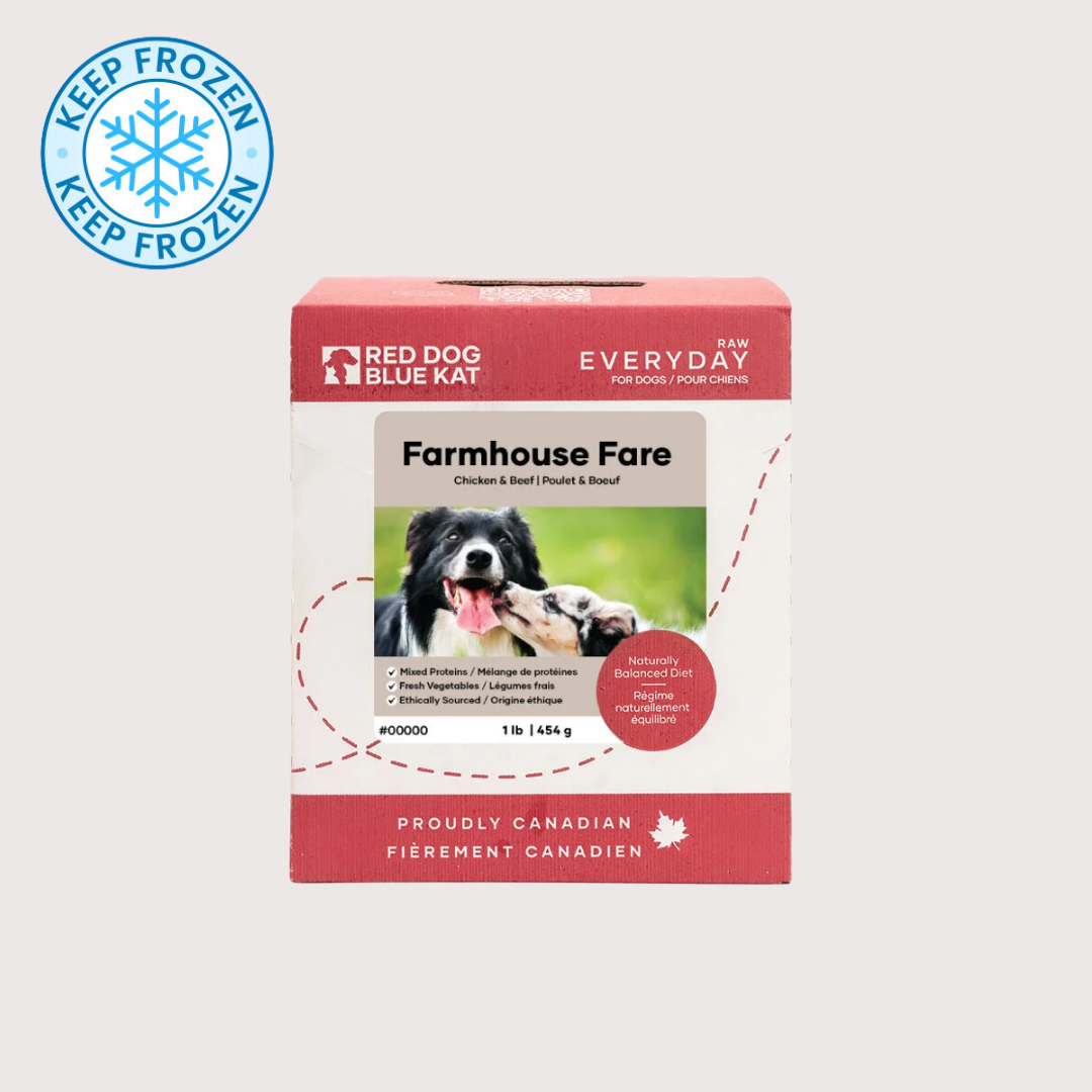 RDBK EVERYDAY 急凍生肉狗糧|Farmhouse Fare 雞/牛