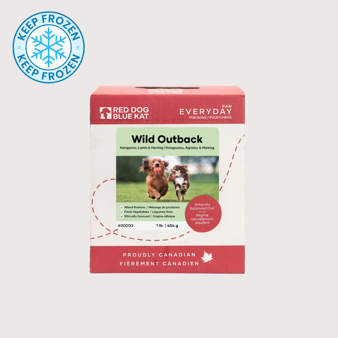 RDBK EVERYDAY 急凍生肉狗糧|Wild Outback 袋鼠/羊/魚