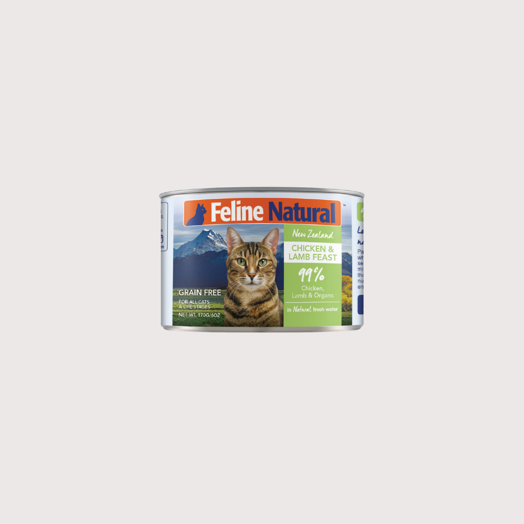F9 Feline Natural 雞肉 & 羊肉主食罐｜貓用