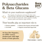 Fera Pets USDA Organic Mushroom Immune Support 有機十全蕈菇免疫調節