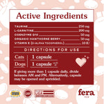 Fera Pets Cardiac Support 心臟保健 - 牛磺酸山渣配方