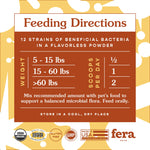 Fera Pets USDA Organic Probiotics with Prebiotics 有機益生菌及益生元