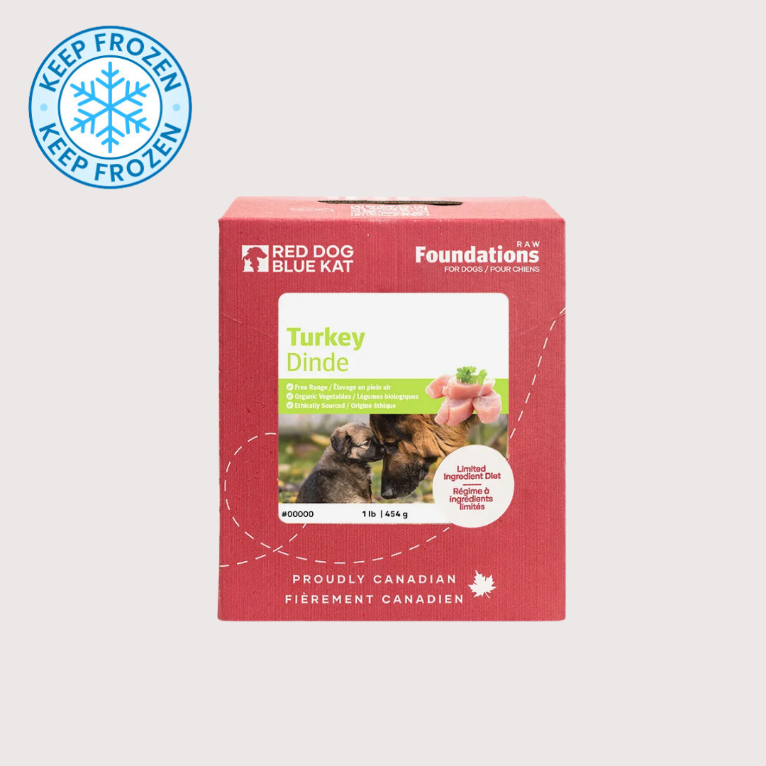 RDBK FOUNDATIONS 急凍生肉狗糧|Turkey 火雞
