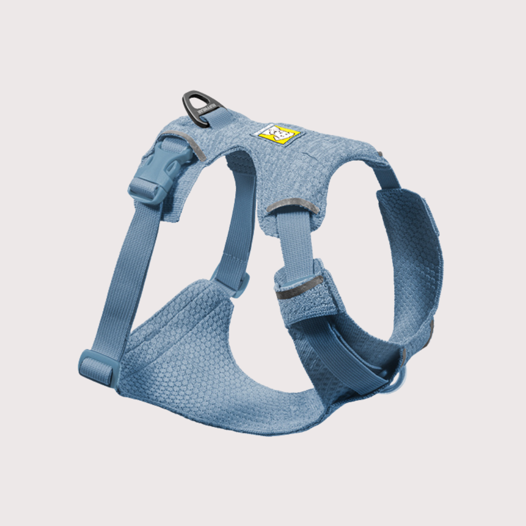 [預購4月後到貨] Ruffwear Front Range® Flex Knit Harness 工字型針織胸背帶｜POLAR BLUE 極地藍