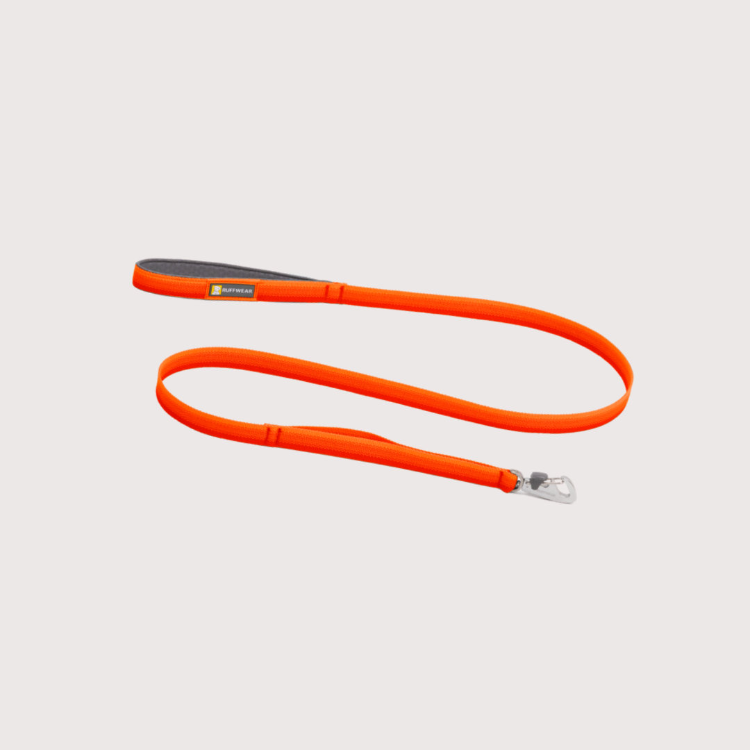 Ruffwear Front Range™ Leash 牽引繩｜BLAZE ORANGE 火焰橘