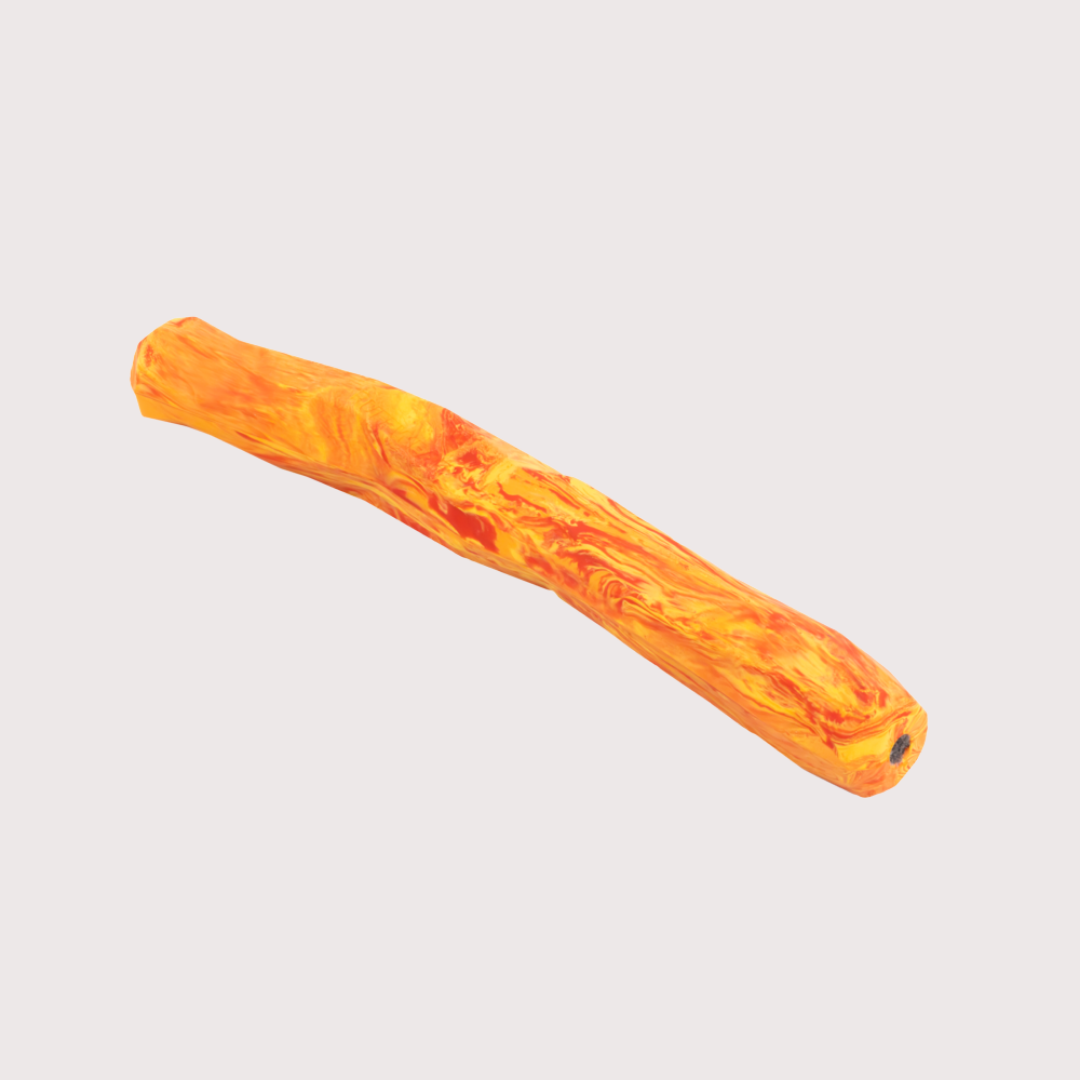 Ruffwear Gnawt-a-stick™ Toy 一條樹棍|SALAMANDER ORANGE 熱帶橙