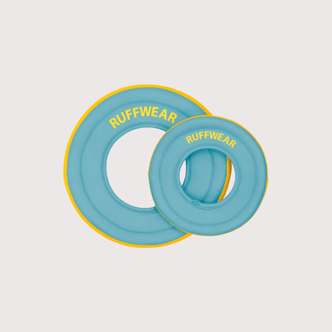 Ruffwear Hydro Plane™ Toy 浮水飛碟|BIOLUMIN BLUE 螢光藍