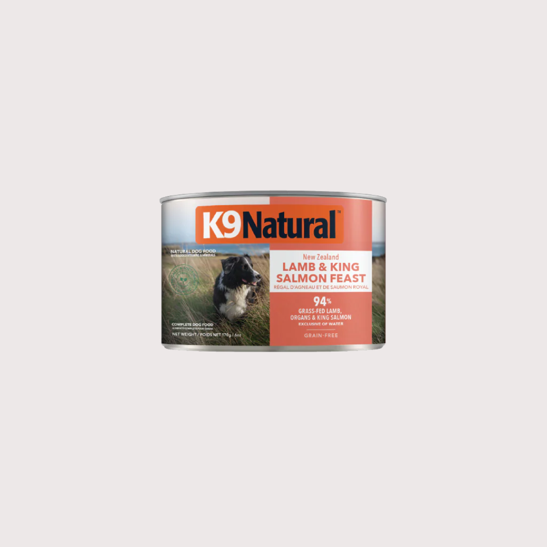 K9 Natural 羊肉 & 三文魚主食罐｜犬用