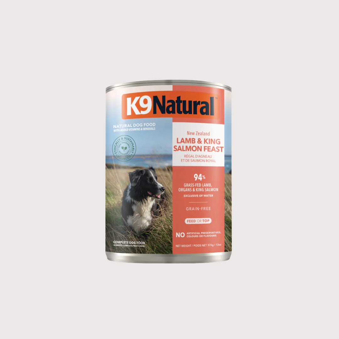 K9 Natural 羊肉 & 三文魚主食罐｜犬用