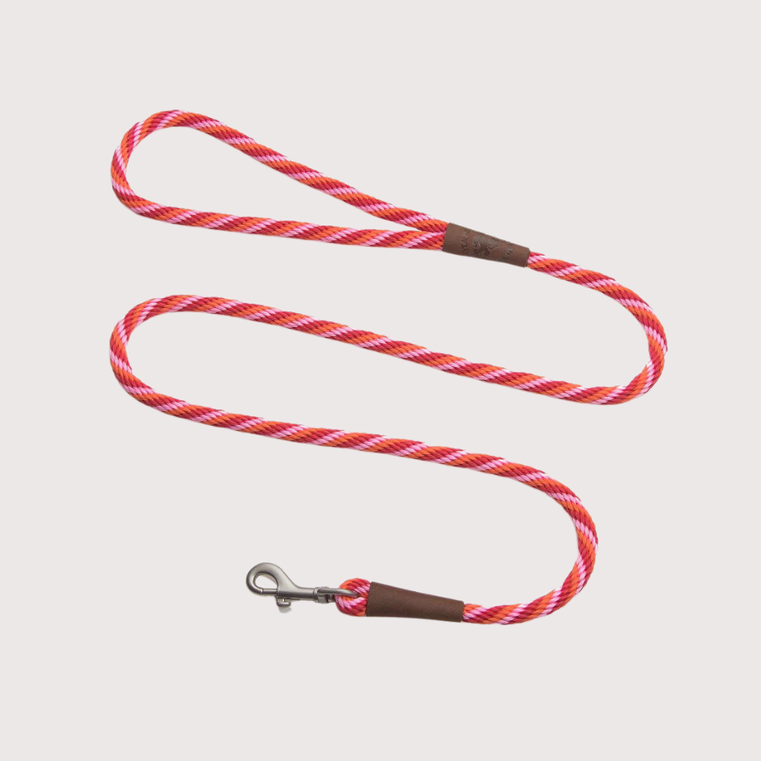 Mendota Small Snap Leash 3/8" x 4ft