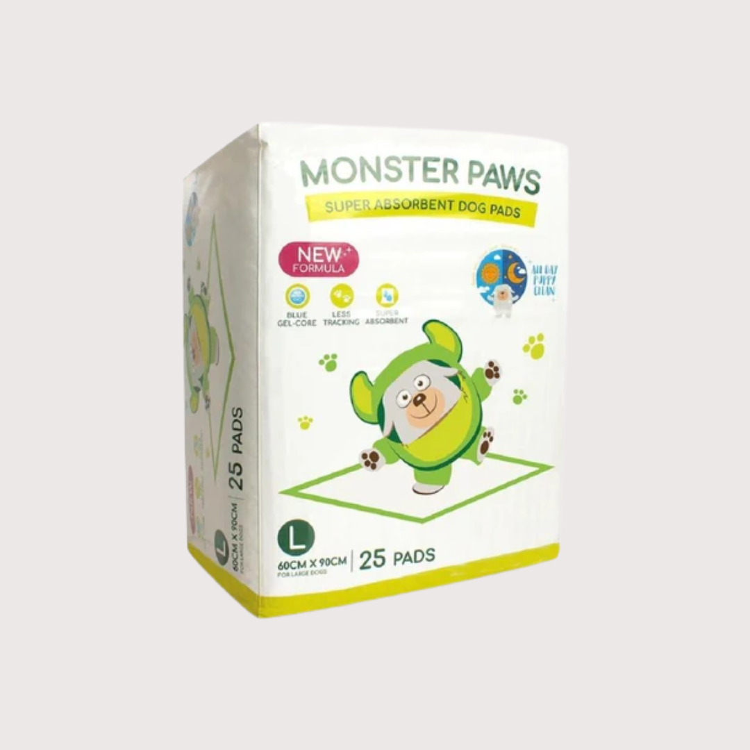Monster Paws 超薄吸水大尿墊, 100片 (S100: 33x45cm)