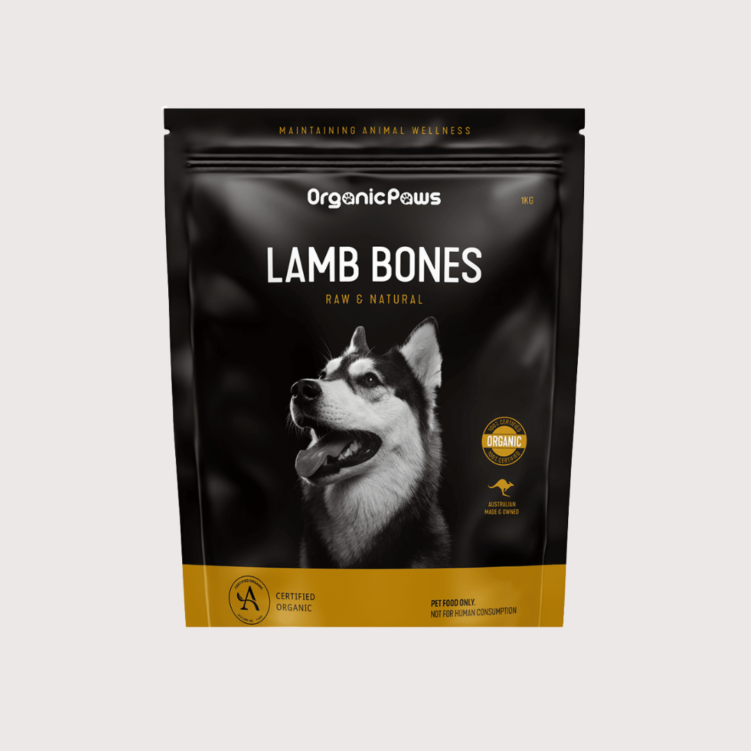 ORGANIC PAWS 急凍有機生肉磨牙骨｜LAMB BONES 1kg