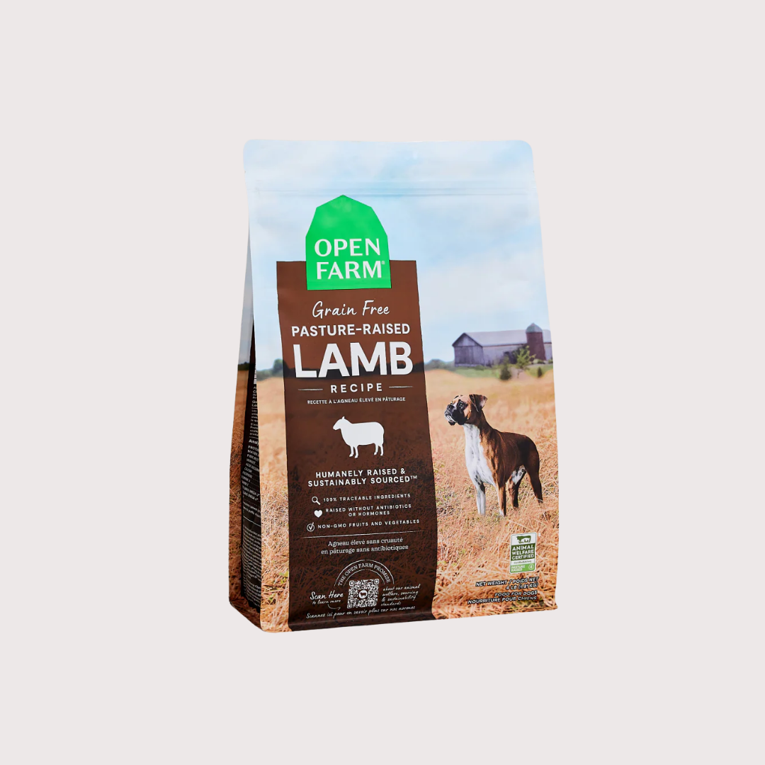 Open Farm 無穀物狗糧｜放養羊蔬菜配方 (4lb, 11lb, 22lb)