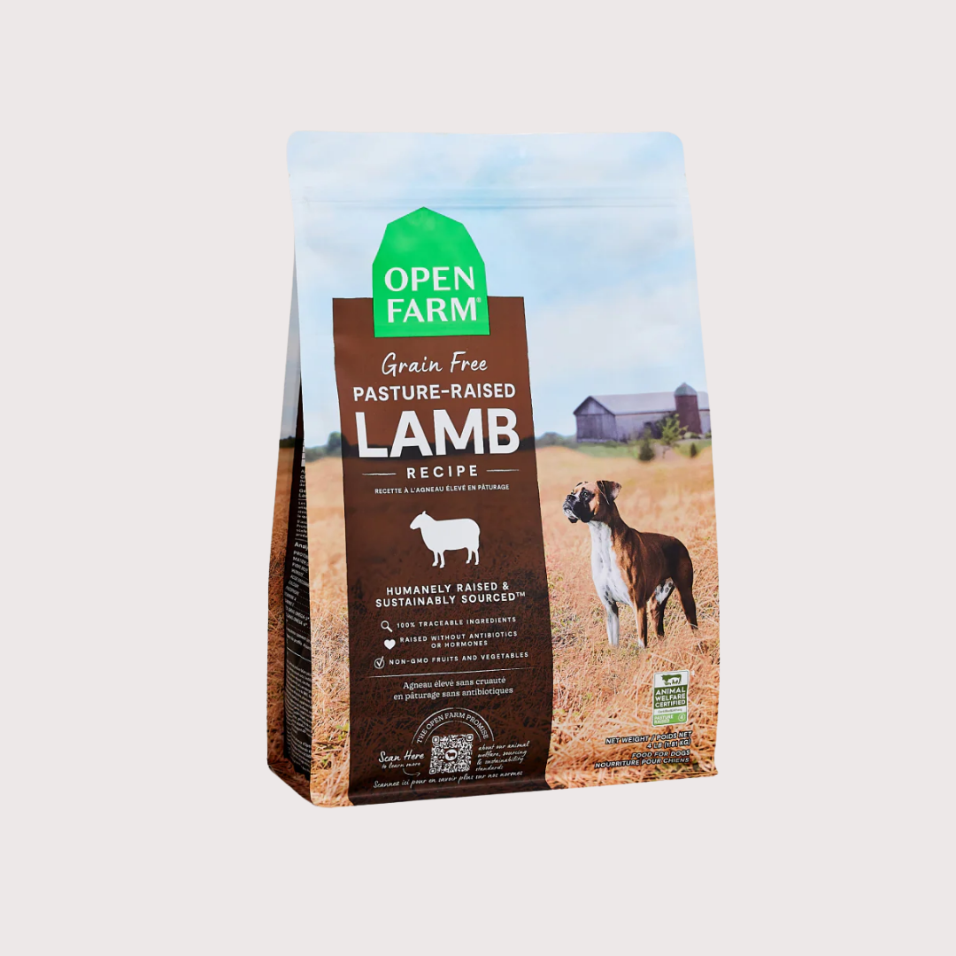 Open Farm 無穀物狗糧｜放養羊蔬菜配方 (4lb, 11lb, 22lb)