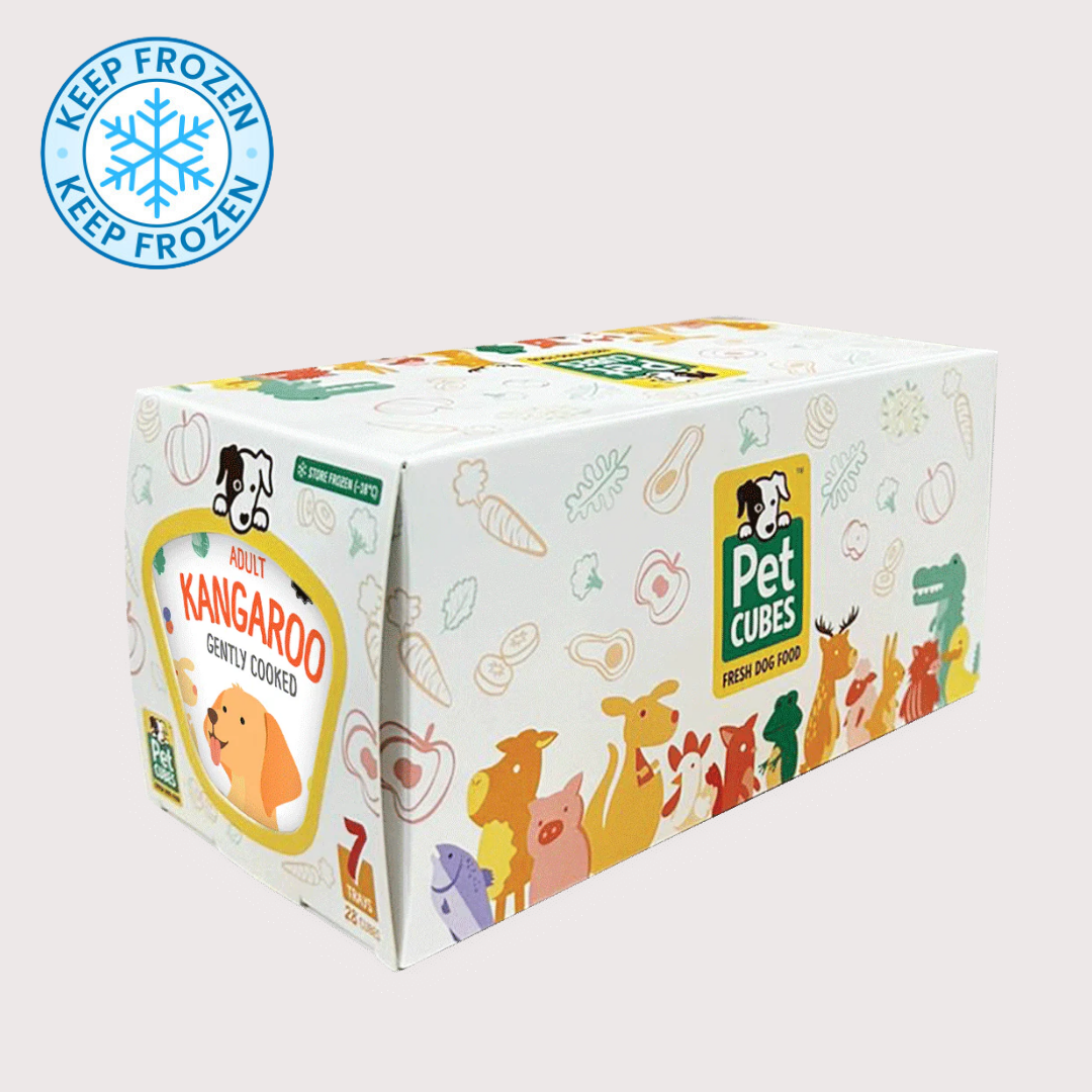 PetCubes 急凍輕煮鮮食成犬糧｜Kangaroo 袋鼠