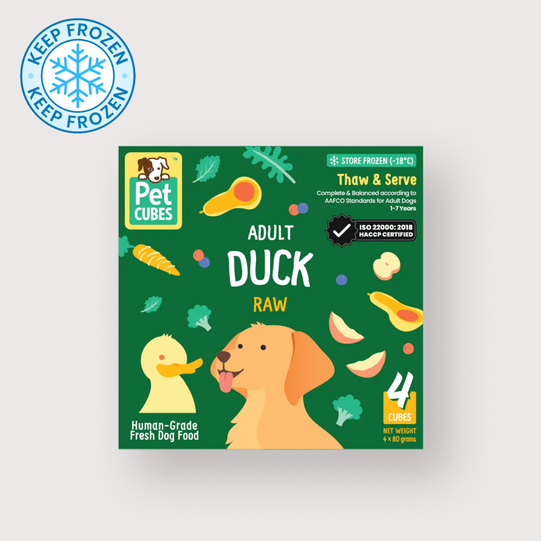 PetCubes 急凍生肉狗糧｜Duck 鴨