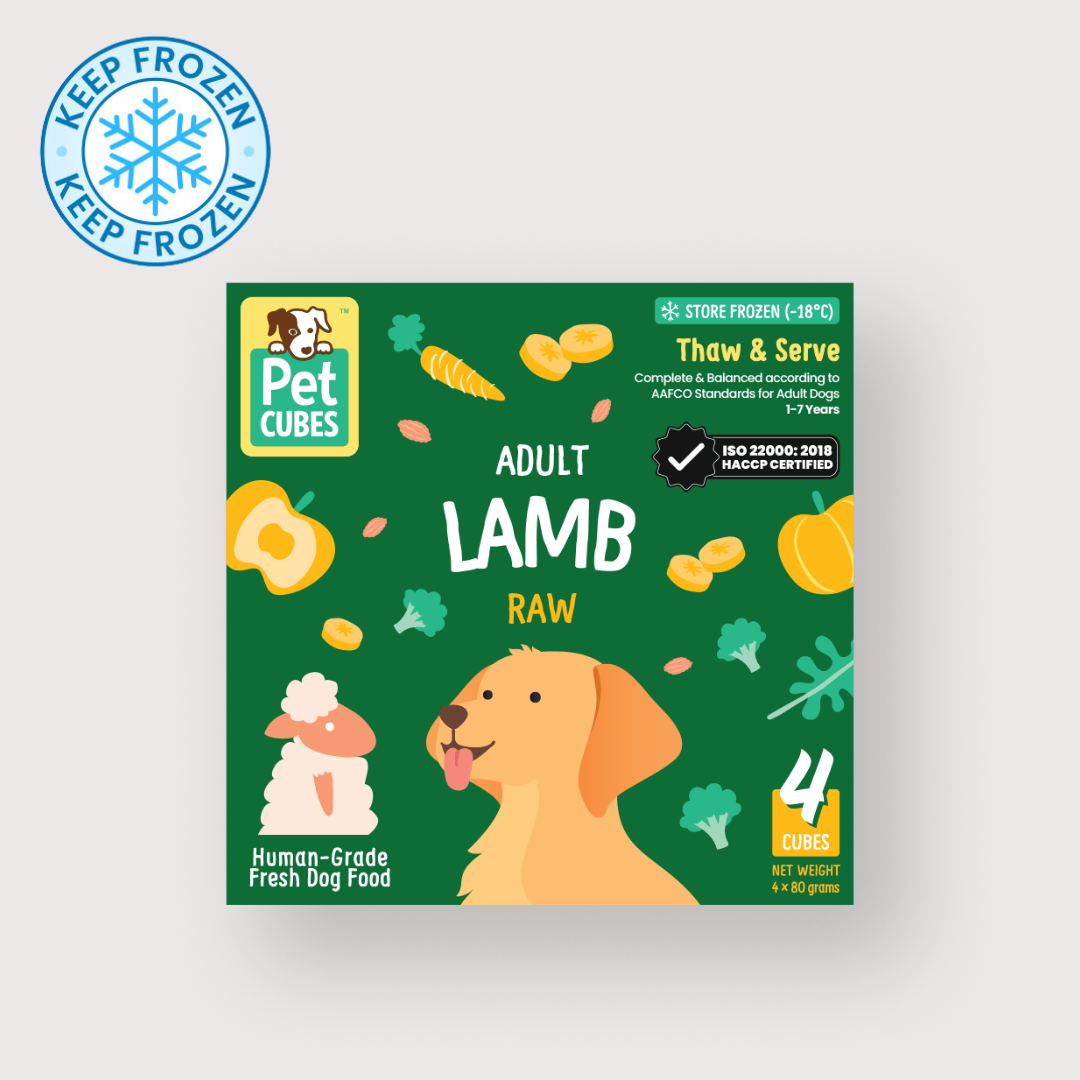PetCubes 急凍生肉狗糧｜Lamb 羊