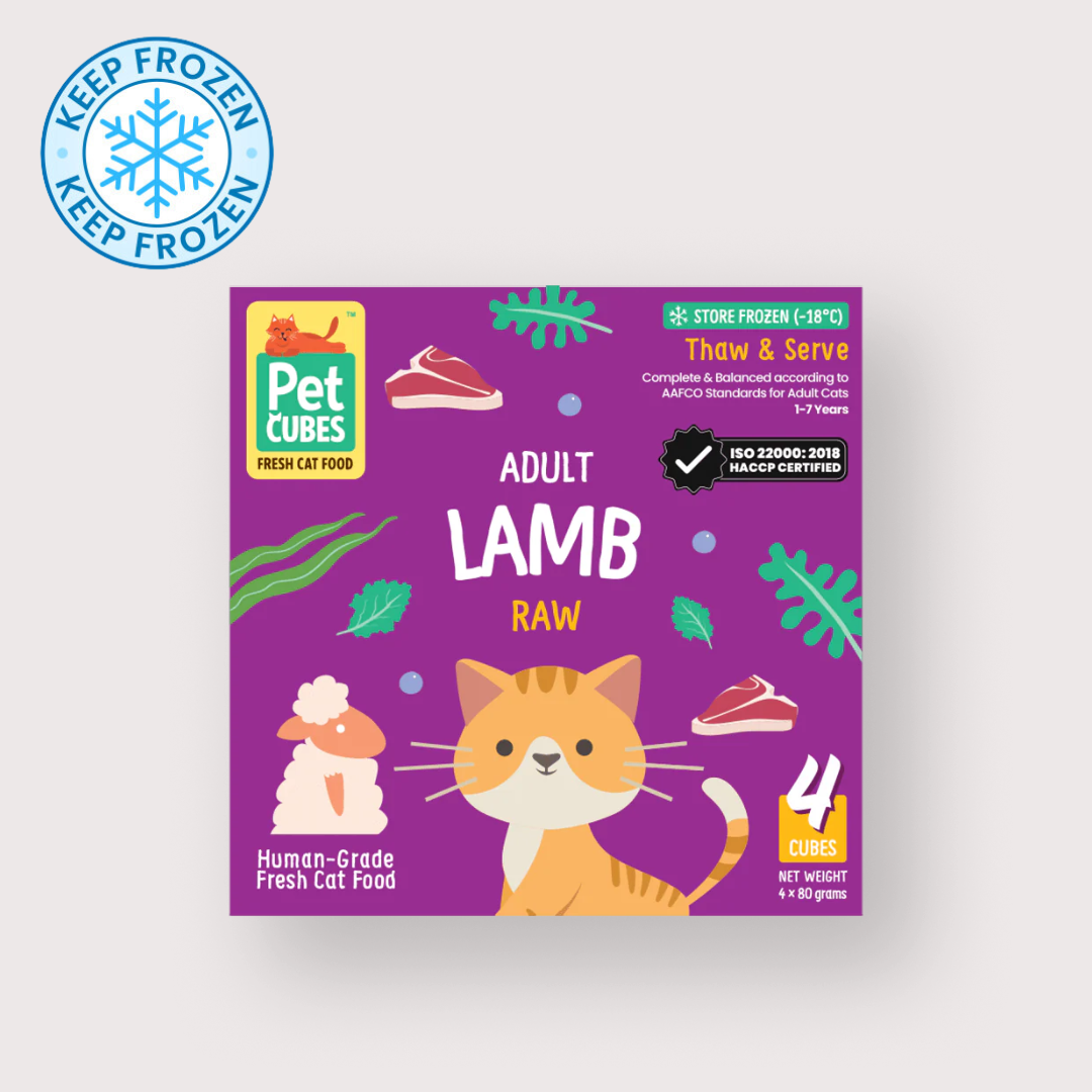 PetCubes 急凍生肉貓糧｜Lamb 羊