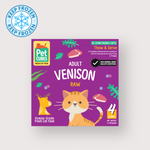 PetCubes 急凍生肉貓糧｜Venison 鹿