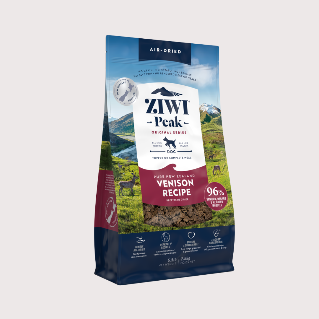 ZiwiPeak 風乾生肉狗糧|鹿肉配方
