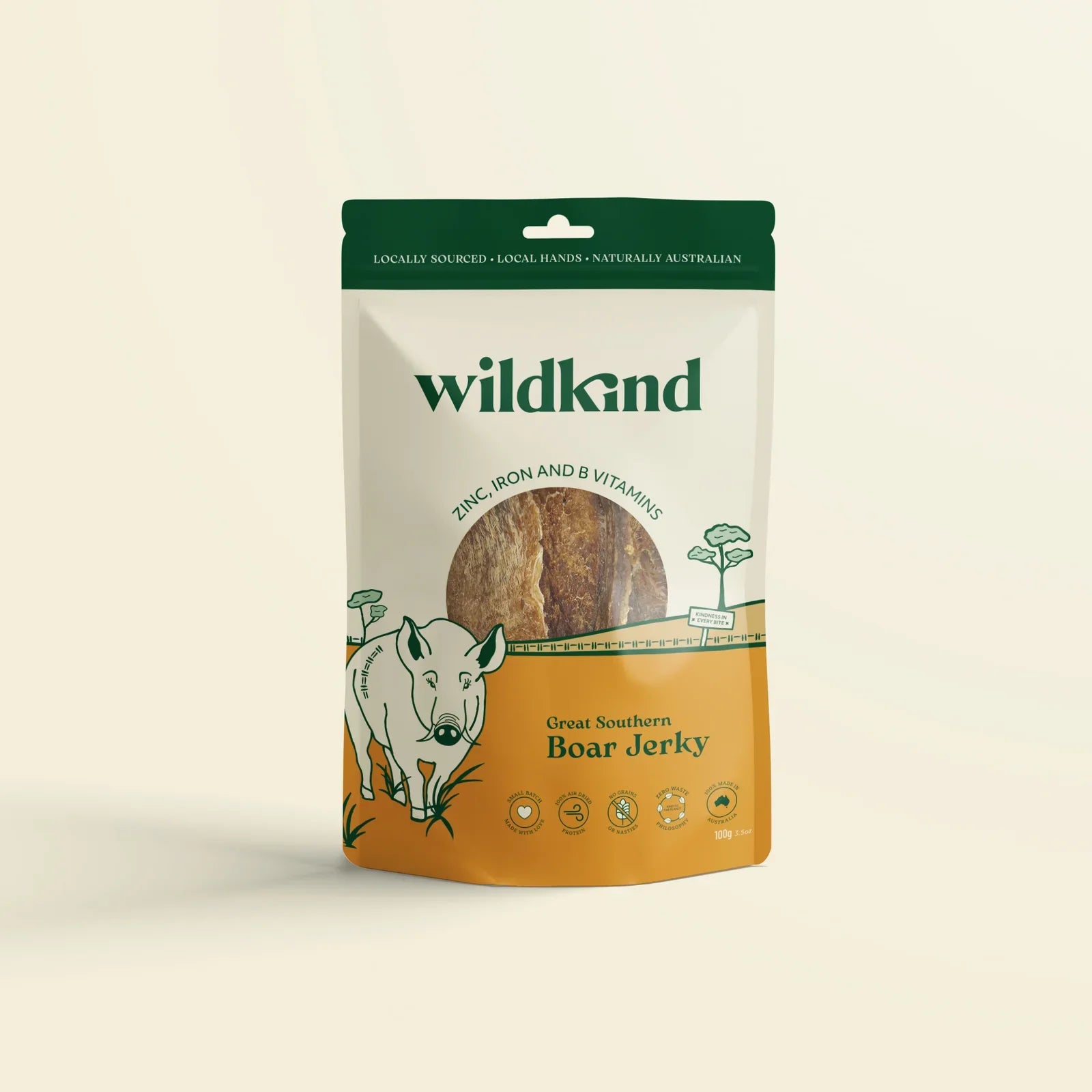 Wildkind 風乾狗狗零食｜西澳大南區野豬肉乾
