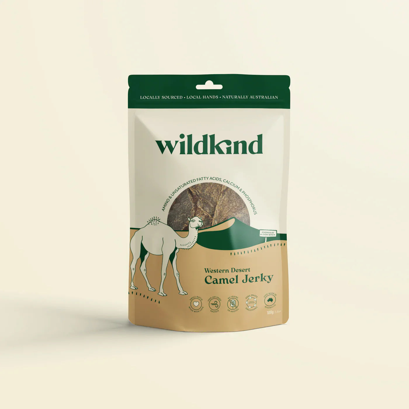 Wildkind 風乾狗狗零食｜西澳沙漠駱駝肉乾