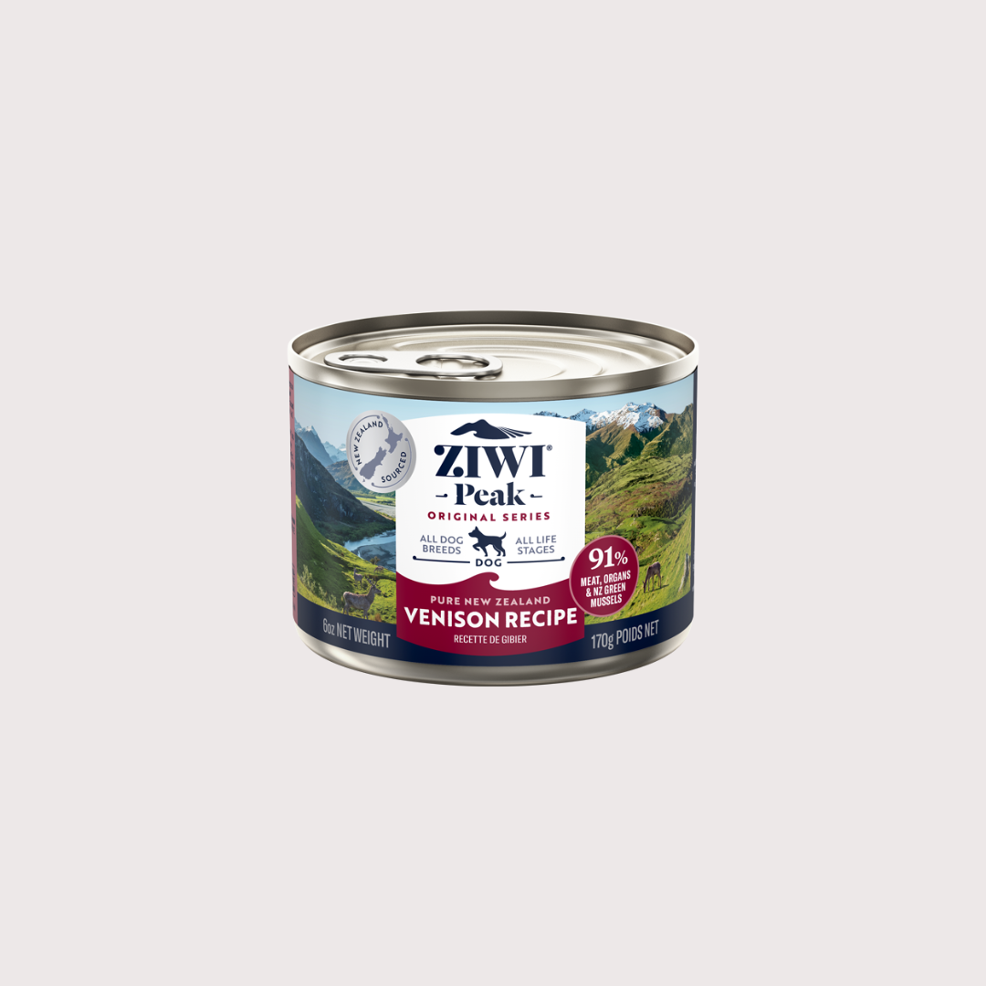 ZiwiPeak 91%鮮肉狗主食罐|鹿肉配方
