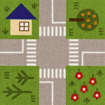 TOLI 寵物防滑地墊｜AKTD2-SET6 短絨抗污系列 (道路圖案特別版)