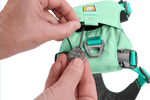 Ruffwear Hi & Light™ Lightweight Harness 輕型胸背帶｜SAGE GREEN 霧森綠
