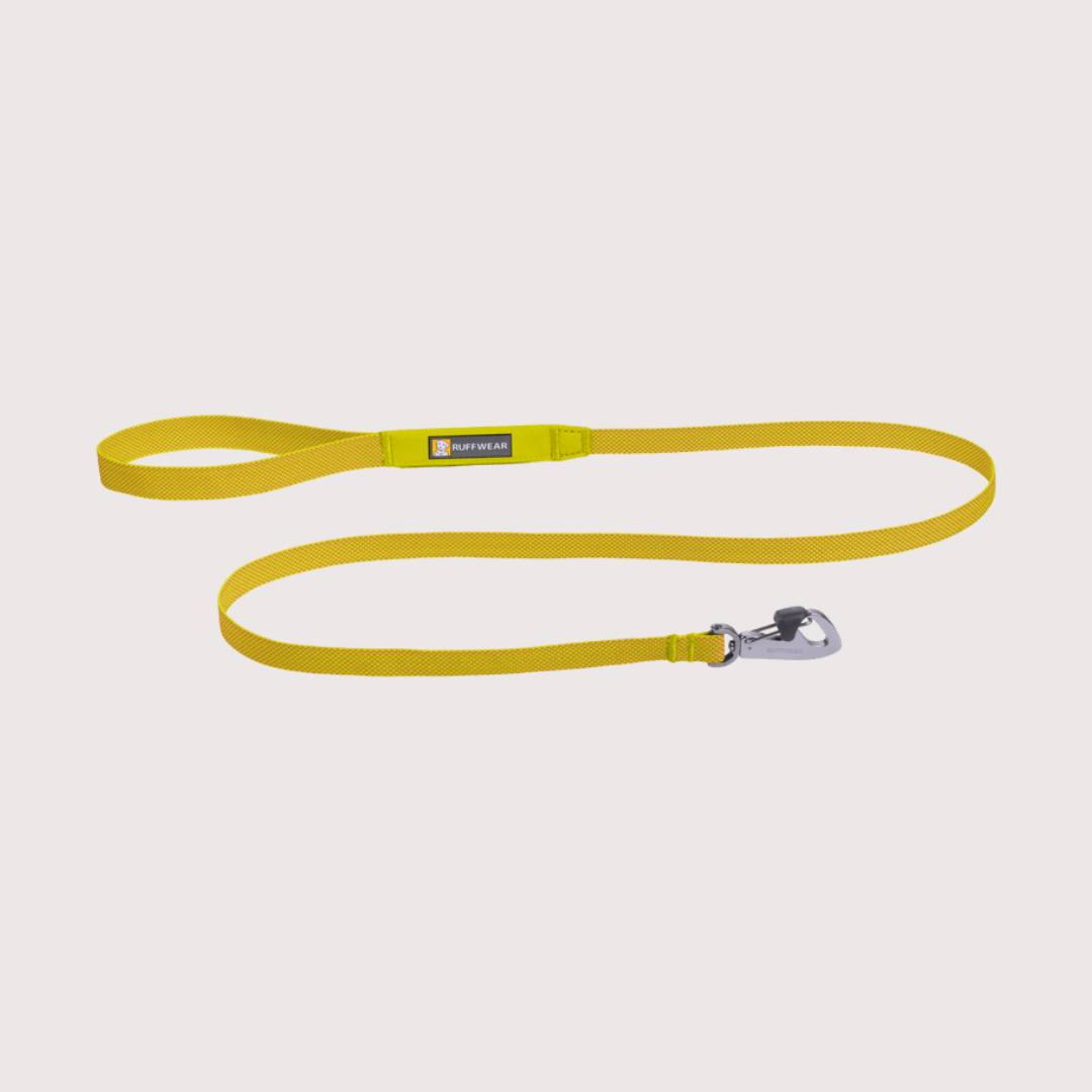 Ruffwear Hi & Light™ Lightweight Dog Leash 輕型牽引繩|LICHEN GREEN 苔鮮綠